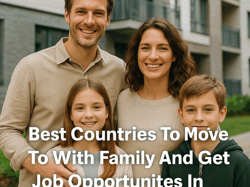Best Countries To Move To With Family And Get Job Opportunities In Europe