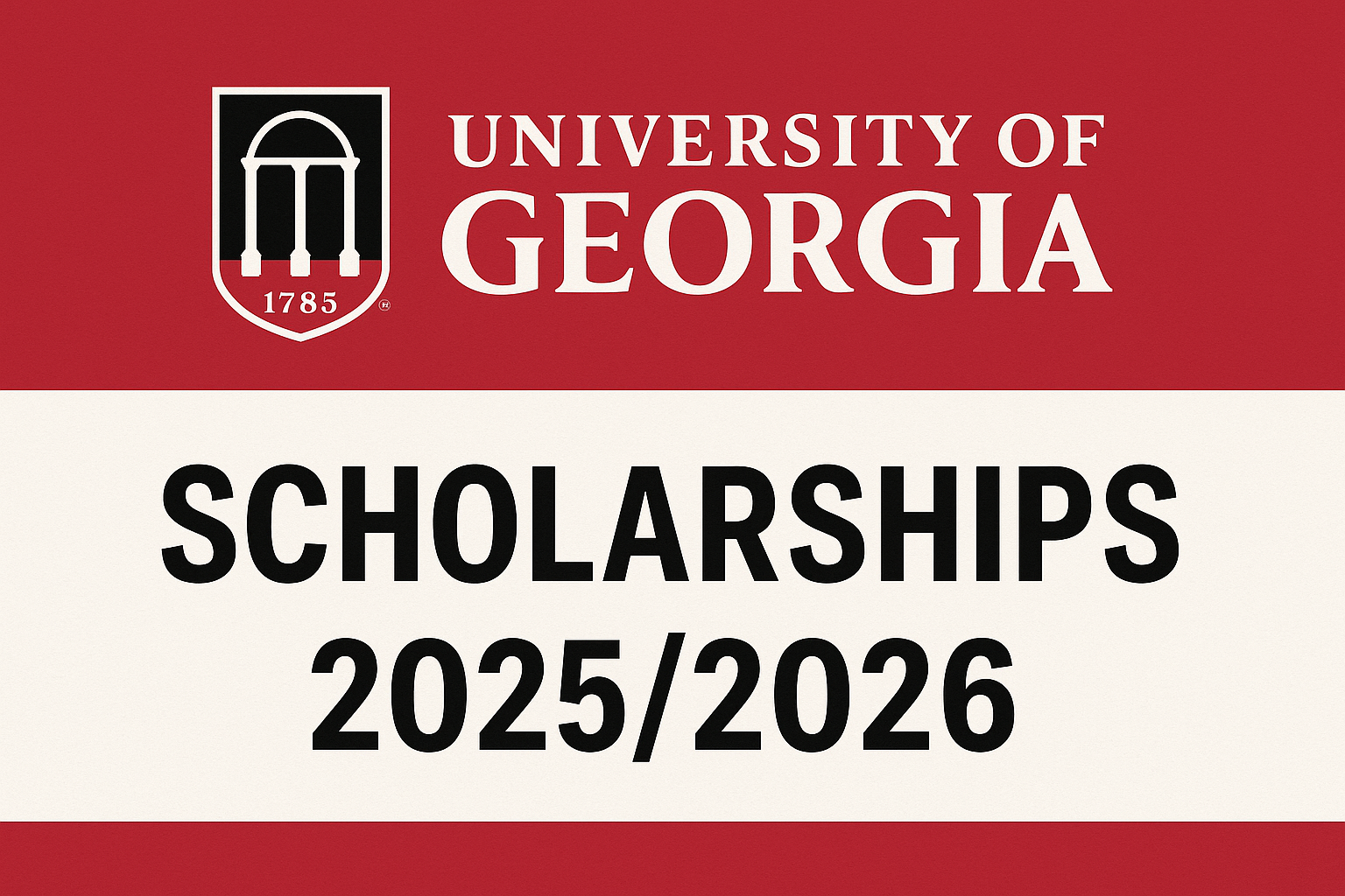 UNIVERSITY OF GEORGIA SCHOLARSHIPS 2025/2026 (STUDY IN USA)