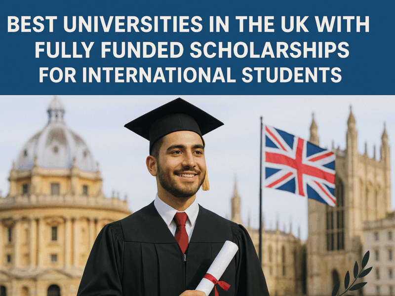 Best Universities in the UK with Fully Funded Scholarships for International Students