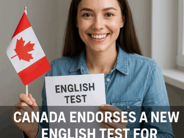 CANADA ENDORSES A NEW ENGLISH TEST FOR PERMANENT RESIDENCY