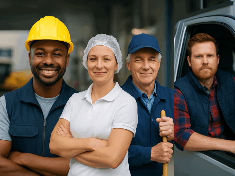 CANADIAN JOBS WITHOUT SKILLS WITH SALARIES IN 2025