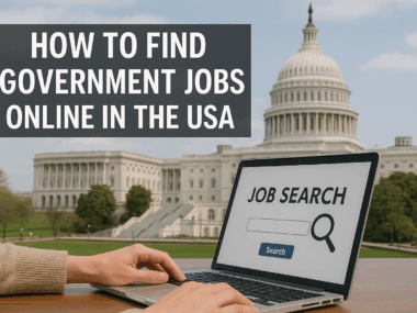 How to Find Government Jobs Online in the USA