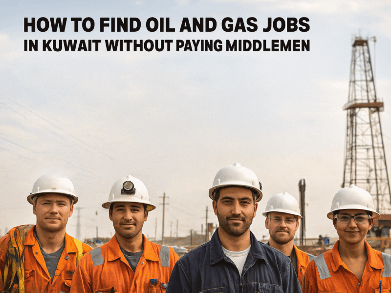 How to Find Oil and Gas Jobs in Kuwait Without Paying Middlemen