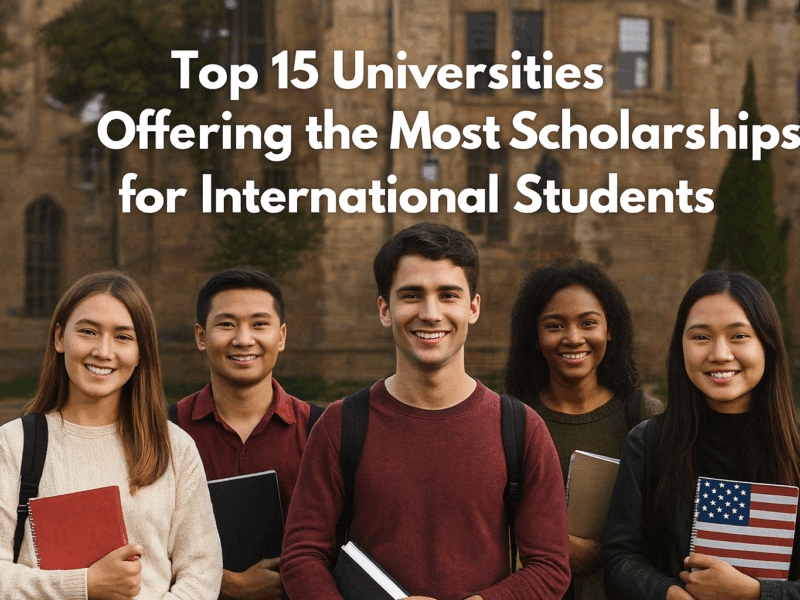 Top 15 Universities Offering the Most Scholarships for International Students